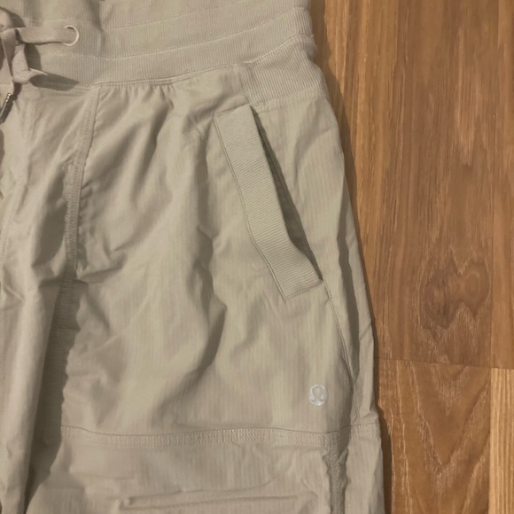 Lululemon Athletica Gray/Tan Dance Studio Pants - Picture 2 of 4